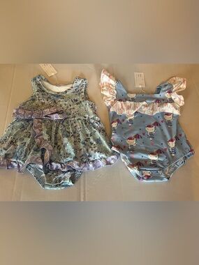Pete and Lucy Romper lot (2)